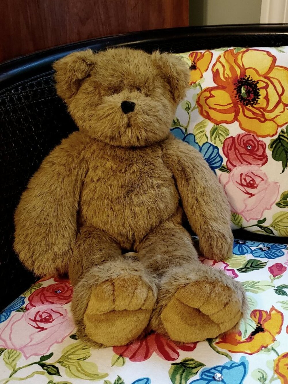 Vintage Build-A-Bear Brown Teddy Bear 17"